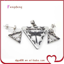 New fashion style stainless steel set jewelry